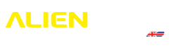 Logo of Alientech UK.